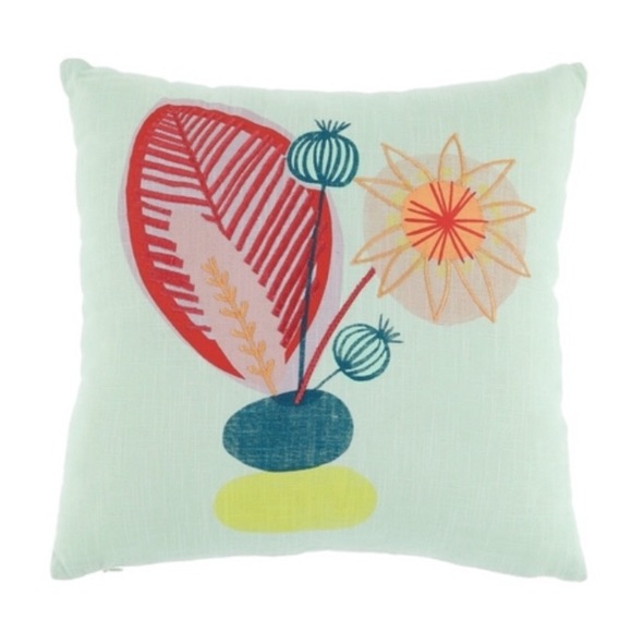 Hallmark Other - Throw Pillow-NWT-Embroidered Floral Design-SALE